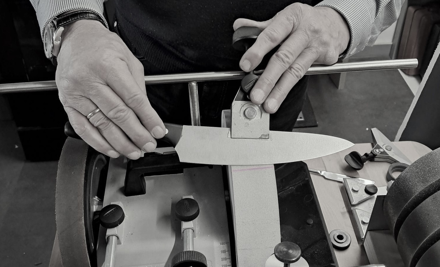 Küchenmesser vorschleifen